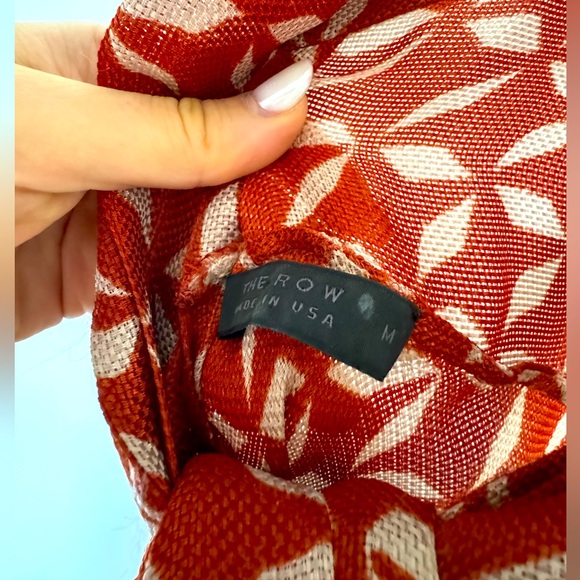 The Row: Red Backless Halter Dress in Medium! - Picture 6 of 7